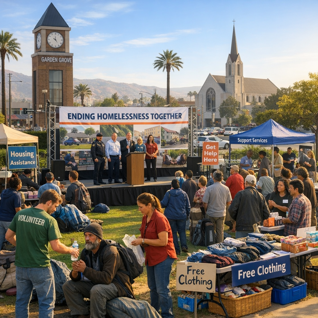 Garden Grove’s Ongoing Efforts to Address Homelessness