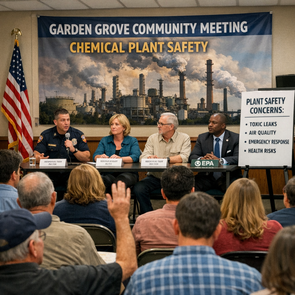 Garden Grove Chemical Crisis: Community Seeks Accountability and Safety Reforms